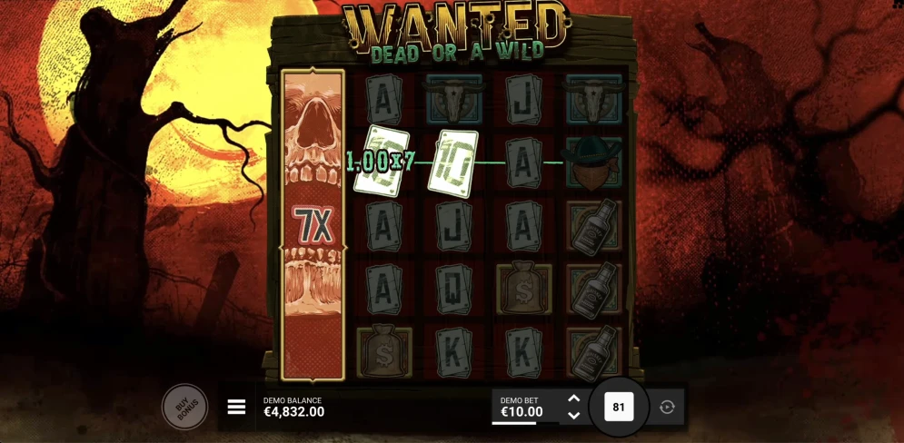 Wanted Dead Or A Wild Slot